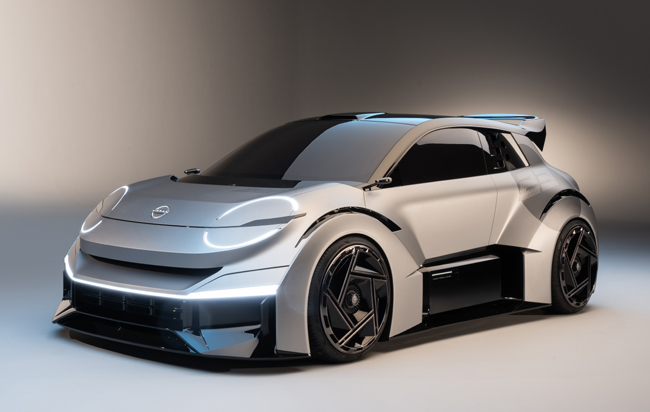 日産デザインヨーロッパがデザインセンター設立20周年を記念して企画した新コンセプトカーの「コンセプト20-23」を披露