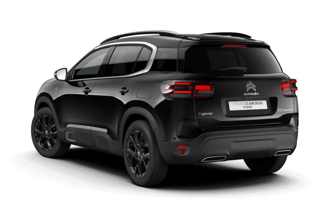 ブラックのボディカラーとホイールでシックに装ったシトロエンC5エアクロスSUV プラグインハイブリッドの特別限定モデルが日本上陸