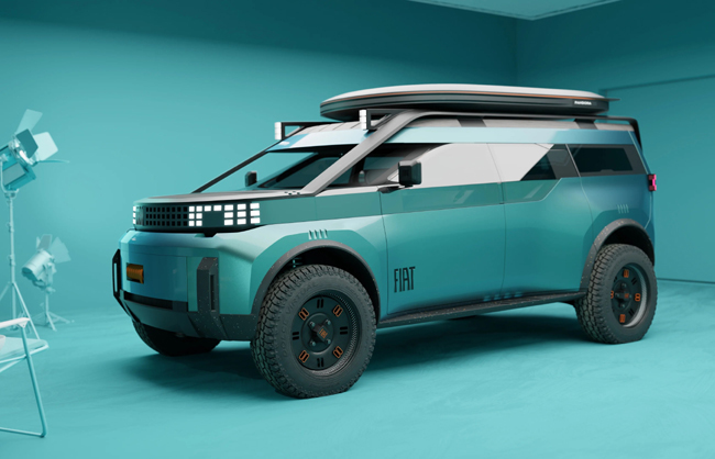 次期型フィアット・パンダの方向性を示すコンセプトモデルが発表