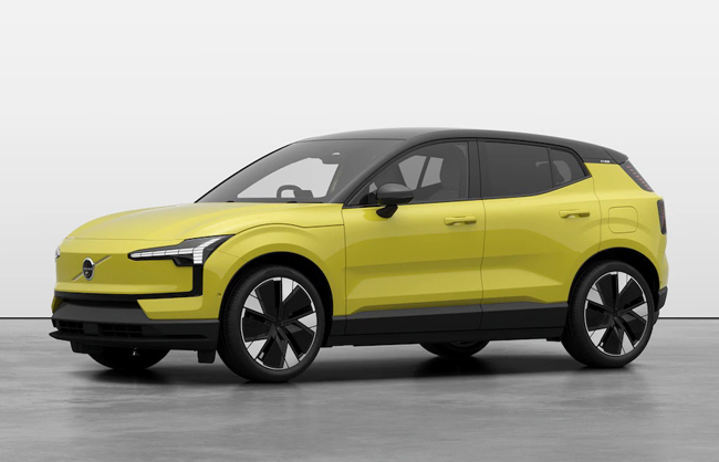 ボルボ初のコンパクト電動プレミアムSUV「EX30」の日本におけるオンライン販売が開始
