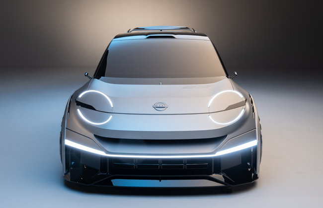 日産デザインヨーロッパがデザインセンター設立20周年を記念して企画した新コンセプトカーの「コンセプト20-23」を披露