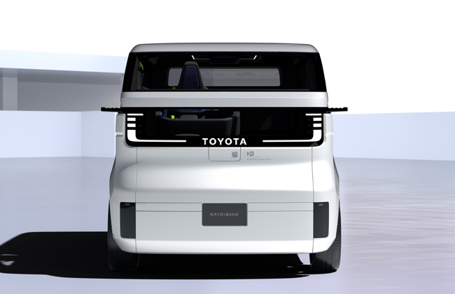 トヨタがジャパンモビリティショー2023に出展する“超拡張型モビリティ”の「KAYOIBAKO」をデジタルモデルで発表