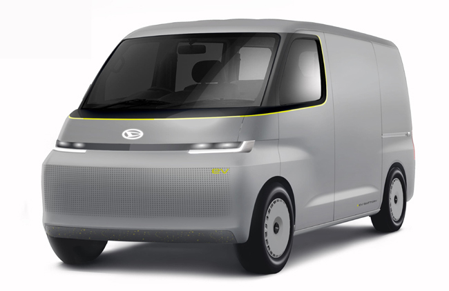 ダイハツが小型商用バンBEVのコンセプトカー「VIZION-F」をインドネシアで発表
