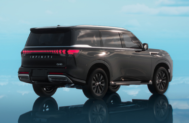 日産のインフィニティブランドのフラッグシップSUV「QX80」が第2世代の新型に移行