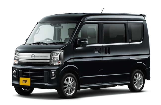 日産の軽キャブバン「NV100クリッパー」と軽キャブワゴン「NV100クリッパー リオ」が一部改良を実施。車名は「クリッパー バン」「クリッパー リオ」に変更