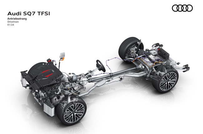 アウディのフルサイズSUVのQ7シリーズが再度の商品改良を実施