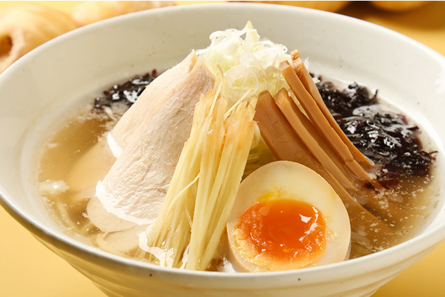 銀座直久『生姜塩らーめん』週間販売数5,000杯を達成！感謝の麺大盛無料＋煮たまご追加キャンペーンを開催！