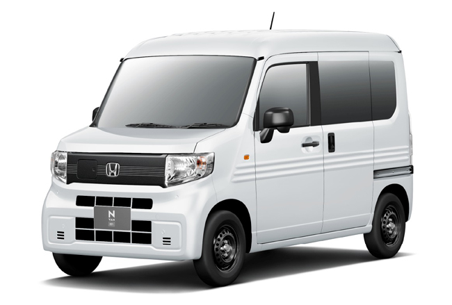 ホンダが2024年春発売予定の新型軽商用EV「N-VAN e:」に関する情報を専用ホームページで先行公開