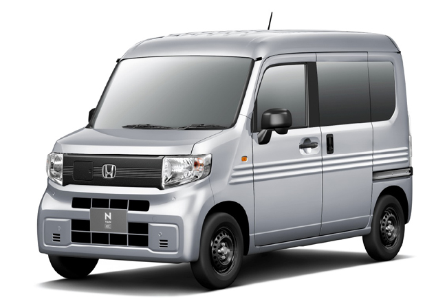 ホンダが2024年春発売予定の新型軽商用EV「N-VAN e:」に関する情報を専用ホームページで先行公開