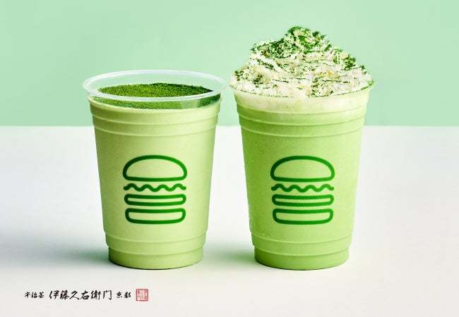 【Shake Shack】京都の老舗お茶屋「伊藤久右衛門」とコラボした上質な香りの「宇治抹茶シェイク」が6月26日(水)から期間限定で全店発売！