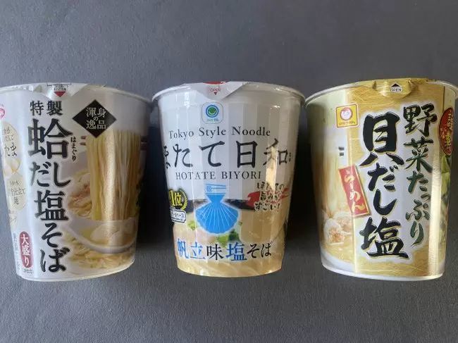 【勝手に調査委員会】最も貝感が強いカップラーメンはどれだ!?