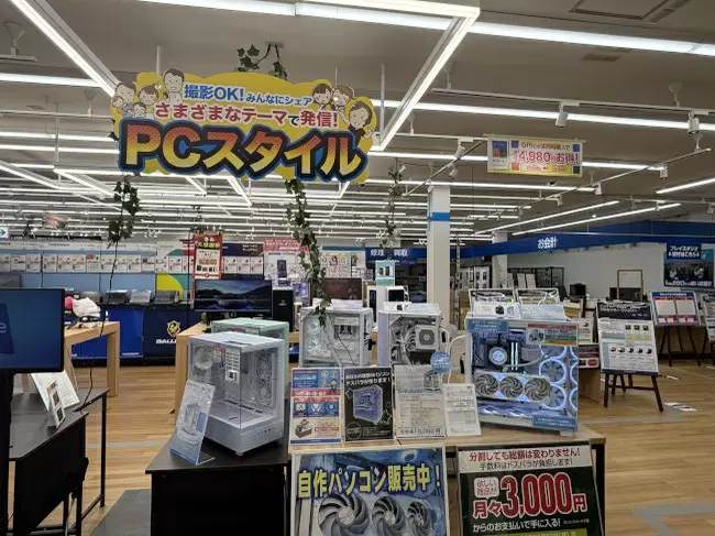 自作PCのどんな要望にも応えます！ PCに夢中の店長が率いる「ドスパラ長野稲里店」