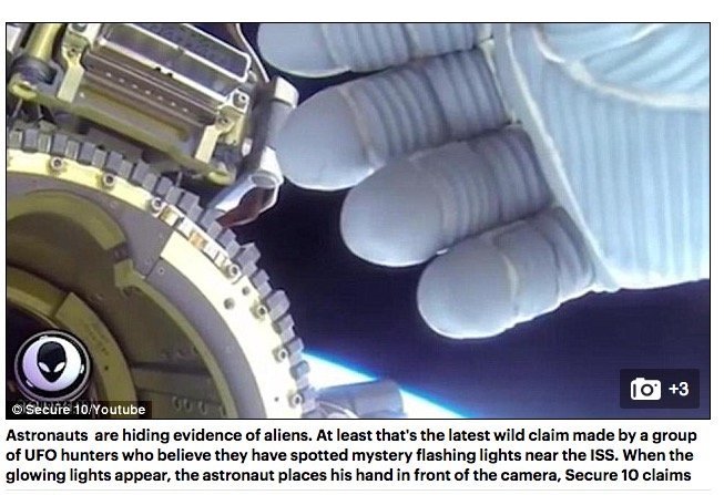 NASA宇宙飛行士が“UFOの映りこみ”を隠している!? 疑惑の動画とは?