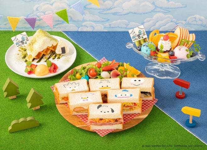 はぴだんぶい結成5周年をお祝いしたテーマカフェが東名阪で開催決定！「はぴだんぶい わいわいピクニックカフェ」期間限定オープン！