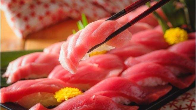 ネギ×マグロの“ねぎま”しゃぶしゃぶが登場！70種類のお寿司としゃぶしゃぶが食べ放題でお値段そのまま4,999円！【すし酒場フジヤマ　秋葉原店】