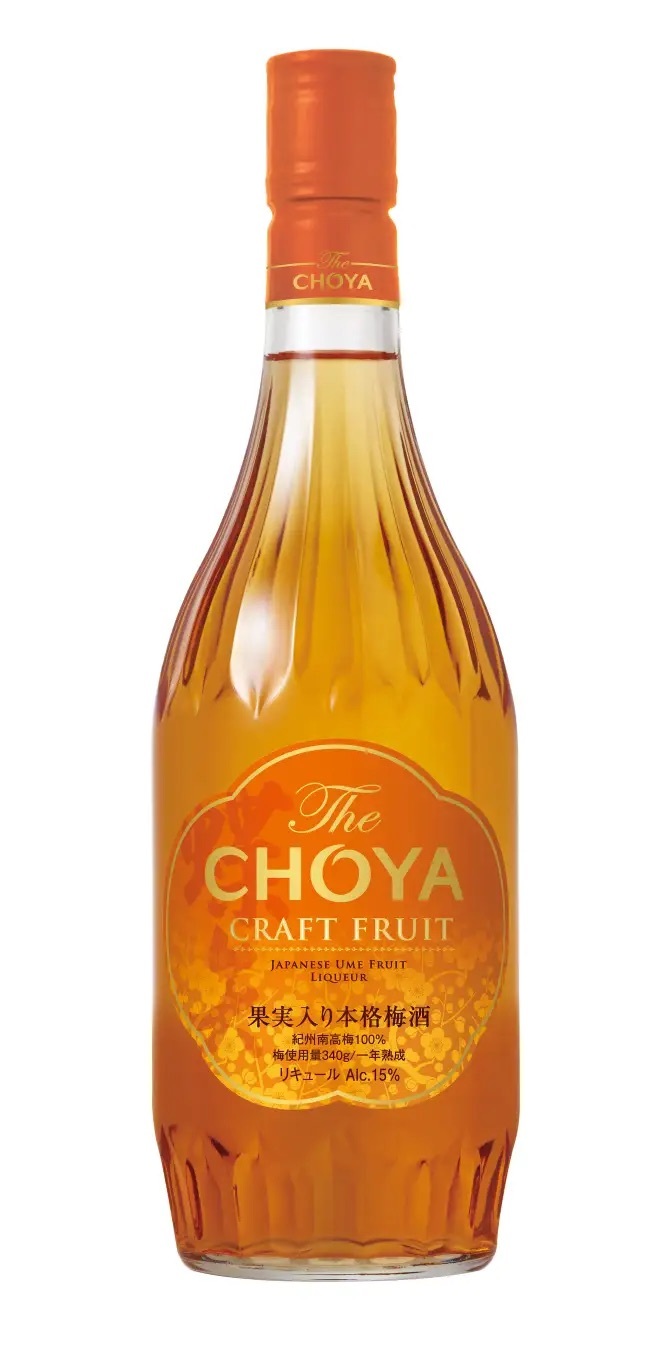 完熟梅ピューレをブレンドしたチョーヤRTD史上最高の梅果実感！「The CHOYA CRAFT FRUIT 完熟梅ピューレスパークリング」2022年12月27日（火）全国のローソンで先行発売