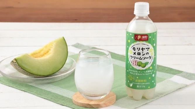 【平和堂】＜期間・数量限定商品＞こだわりブランド　E-WA!モリヤマメロンのクリームソーダ