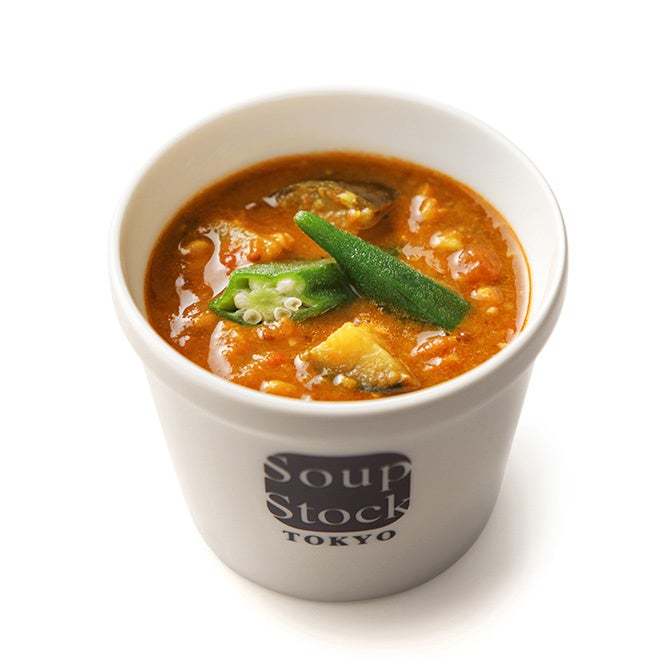 暑い国の食の知恵で、残暑を乗り切る。Soup Stock Tokyoにて、8月21日(月)よりスパイスとハーブ香る「揚げ茄子のラッサム」「トムカーガイ」「グリーンカレー」が登場。
