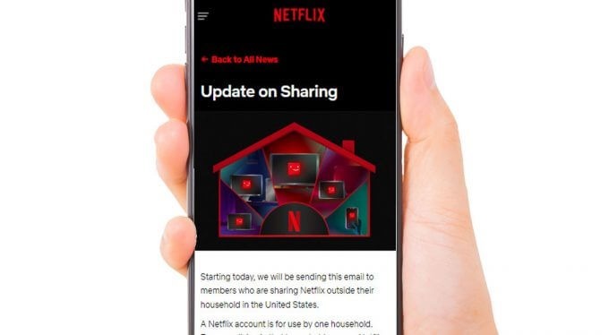 Netflix「契約世帯以外の利用NG」パスワード共有の取り締まりを強化 – その背景は？