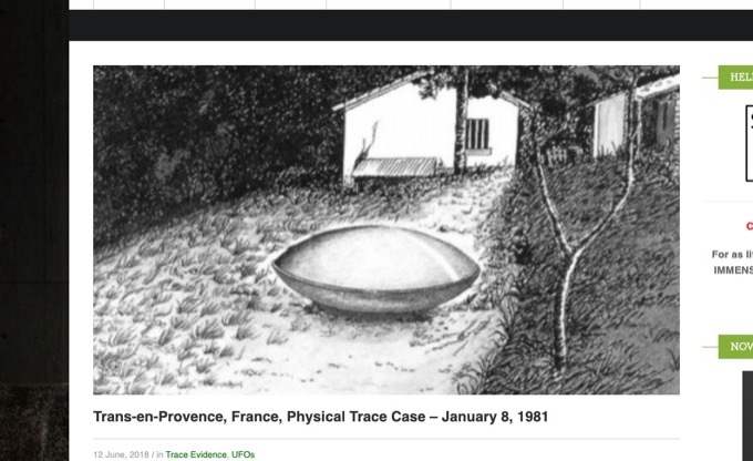 政府機関が証拠収集・調査した「トラン＝アン＝プロヴァンスUFO事件」とは？史上最も徹底的かつ慎重に記録された未解決事件