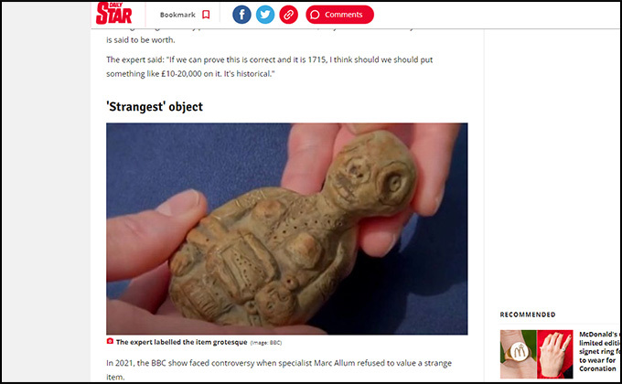 英国版「なんでも鑑定団」に出品された珍品5選! 1億円超のお宝から“呪物”まで