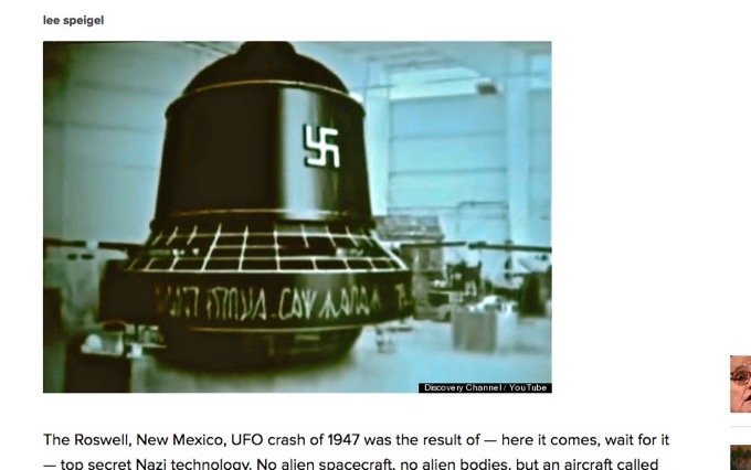 謎すぎるUFO墜落「ケックスバーグ事件」の真相とは!?旧ソ衛星か、ナチス秘密兵器か「トカゲ見た」証言も!