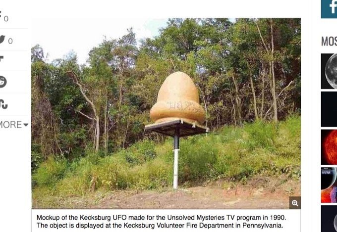 謎すぎるUFO墜落「ケックスバーグ事件」の真相とは!?旧ソ衛星か、ナチス秘密兵器か「トカゲ見た」証言も!