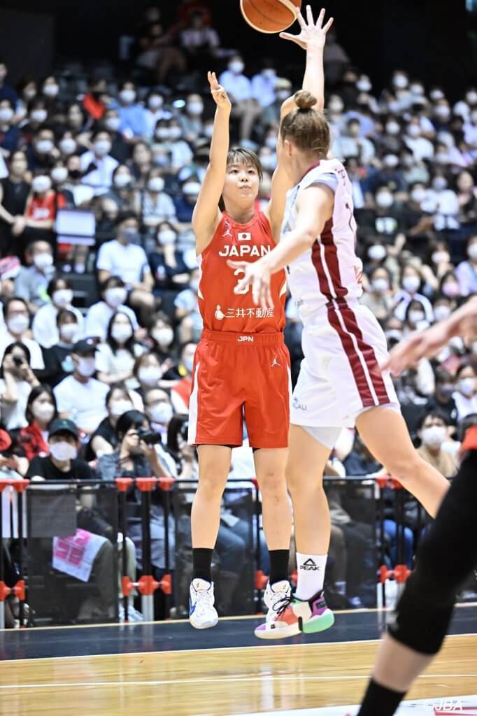 【女子日本代表】W杯直前国内最後の強化試合 Game1ラトビアを83-54で圧倒、8/12Game2 19:00tipoff