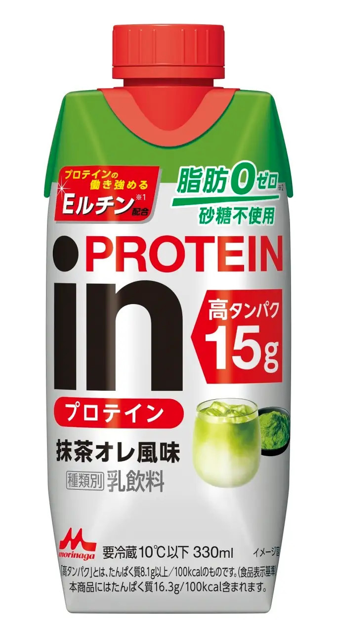 「ｉｎ（イン）プロテイン 抹茶オレ風味」2月7日（火）より全国にて新発売