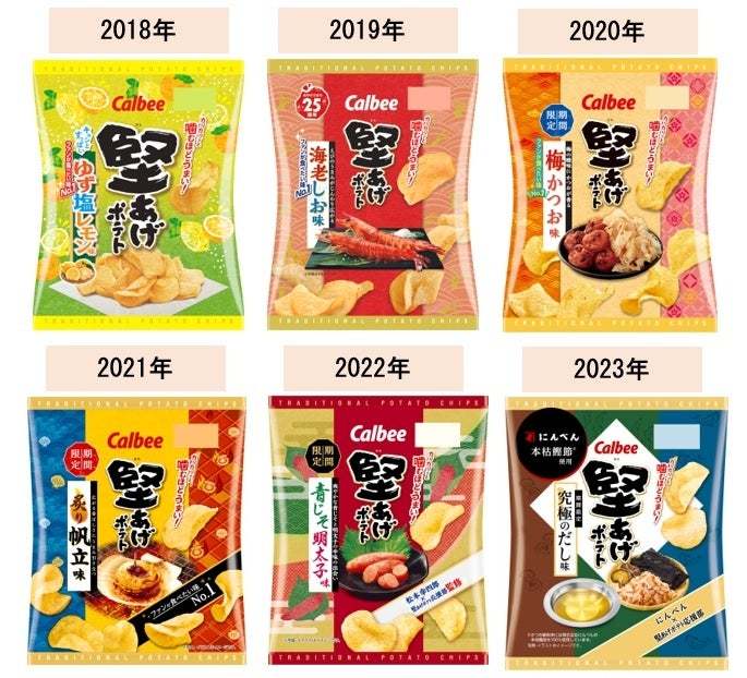 「堅あげポテト応援部」×「堅あげポテト」製造チーム※の初タッグ応援部共創商品第7弾は、ファンが食べたい「大人のご褒美の味」『堅あげポテト 柚子香る鯛だし味』