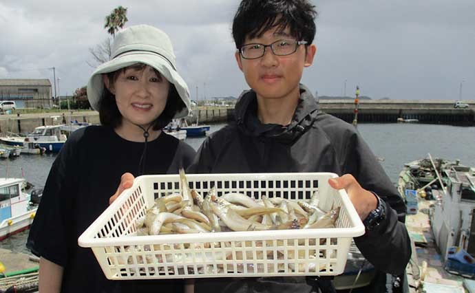 今週の『船釣り情報』特選釣果　夏休みの子連れ釣行に最適な船キス釣り