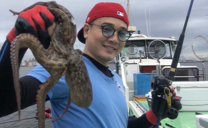 今週の『船釣り情報』特選釣果　夏バテ解消にマダコを釣って食べよう