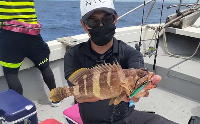 今週の『船釣り情報』特選釣果　梅雨明けでハタ類がシーズンイン