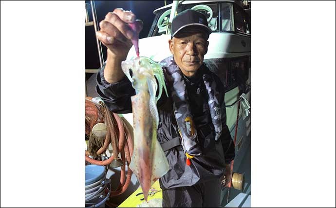 【福岡】夜焚きイカ最新釣果　日ムラあるもパラソル級含み好釣果継続