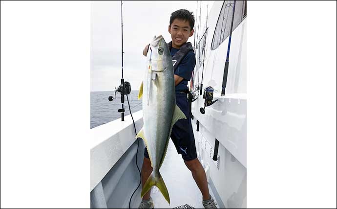 【福岡・長崎】沖のルアー釣り最新釣果　電動ジギングで中学生がヒラマサ