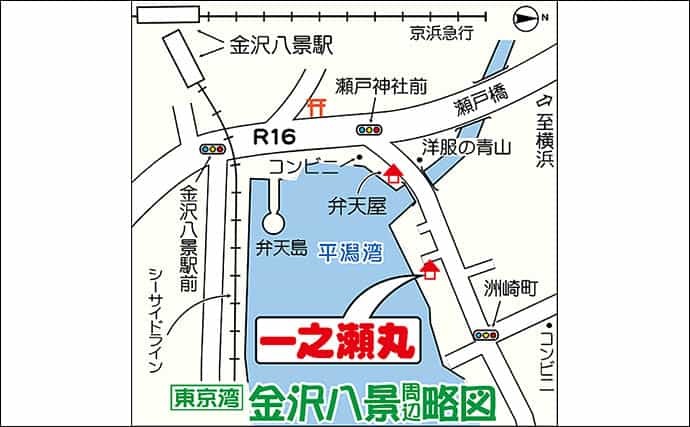 東京湾のアジ・カサゴリレー釣りでクーラー満タン　午後出船で堪能