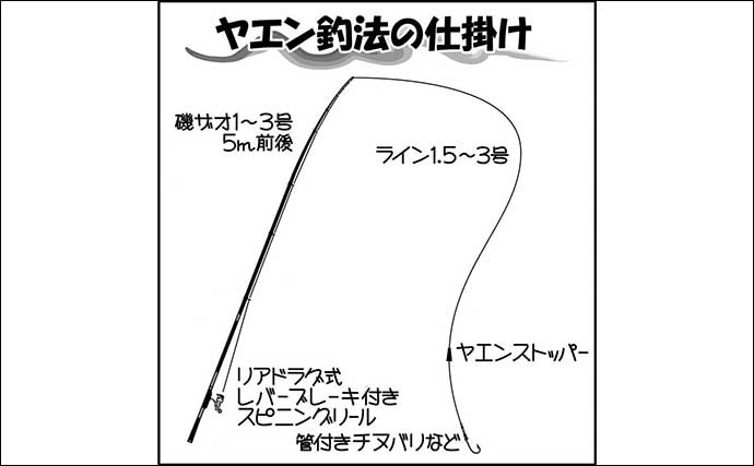 ゼロから始めるヤエン釣法5つのポイント！アオリイカの独特な釣り方