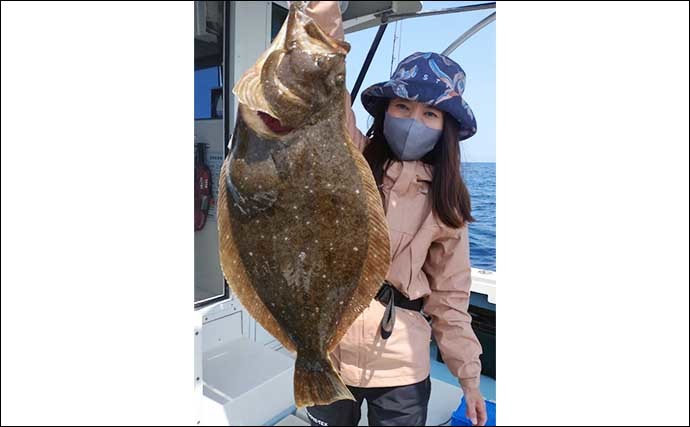 【熊本・大分】沖釣り最新釣果　泳がせ釣りで80cm超え大型ヒラメ浮上