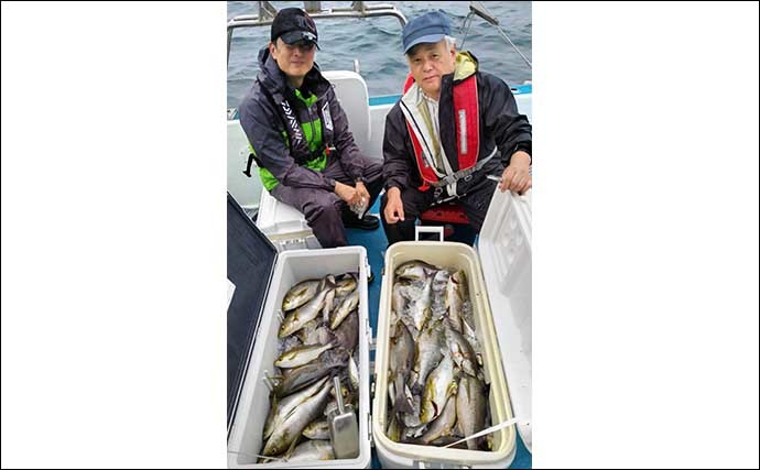 【福岡】沖釣り最新釣果　五目釣り・タイラバ・テンヤで良型マダイ好調