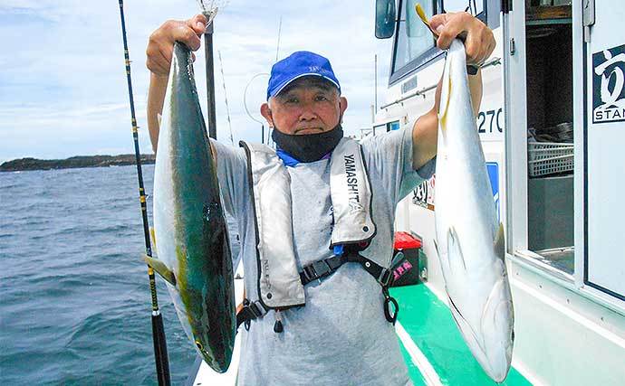 東京湾「コマセワラサ」釣り絶好調 トップ10尾超えで早上がりも