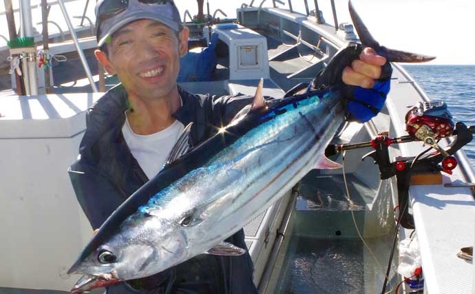 相模湾コマセカツオ＆キハダ開幕　良型カツオ続々でシーズン後期にも期待