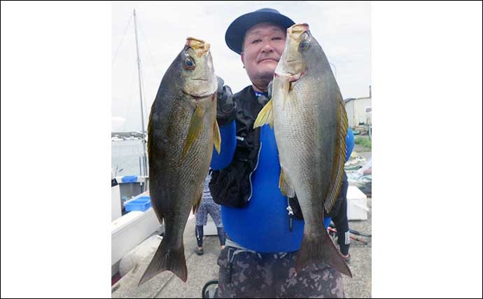 【熊本・大分】沖釣り最新釣果　50cm級頭にジャンボイサキ堅調