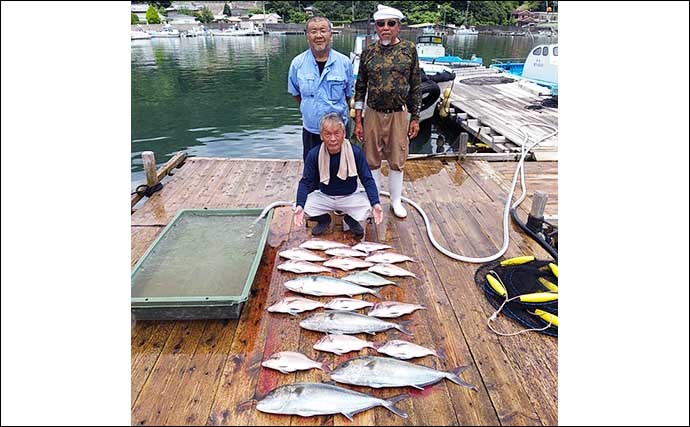 【三重】カカリ釣り&海上釣堀の最新釣果　好土産は絶品ブランドマダイ