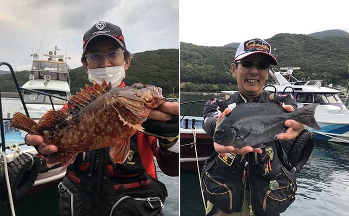 好シーズン到来の磯フカセ釣りで40cm級頭に良型クロ続々顔出し