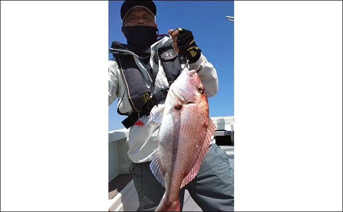 【玄界灘】沖釣り最新釣果　乗っ込みマダイ好反応でタイラバ良型続々