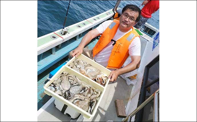 【愛知】沖釣り最新釣果　良型サワラ絶讃回遊中にマダコ好調で２桁釣果