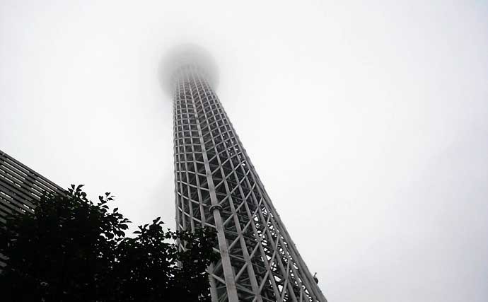 スカイツリー下でハゼ釣り　雨天対応ポイントで20匹【東京・北十間川】