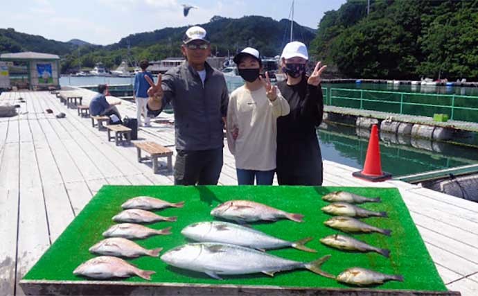 【三重・愛知】海上釣り堀の最新釣果　マダイ数釣りに良型ワラサも