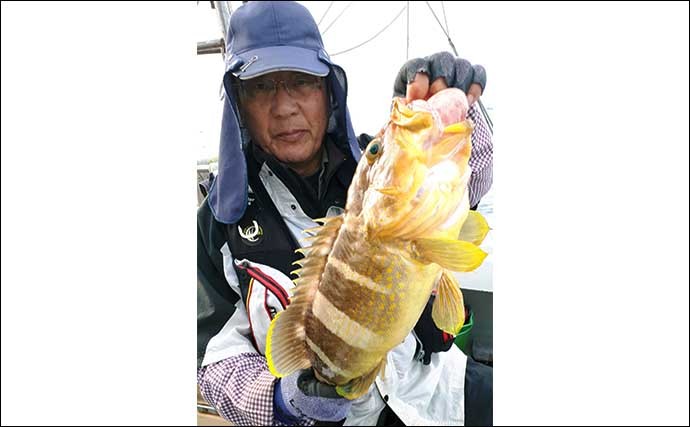 【福岡】沖のエサ釣り最新釣果　2kg超アオナに38kgアラなど根魚好調