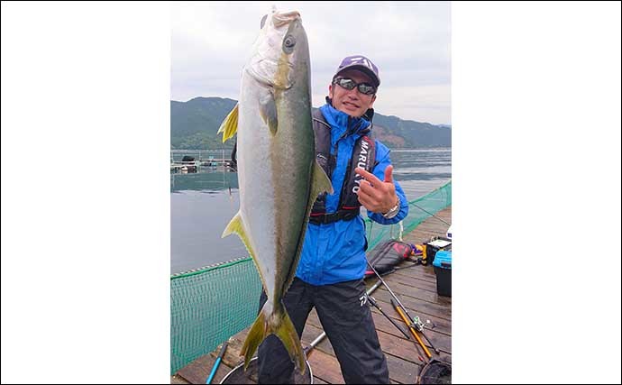 海上釣り堀でマダイ11匹にヒラマサ＆カンパチ　青物連続バラしに苦戦